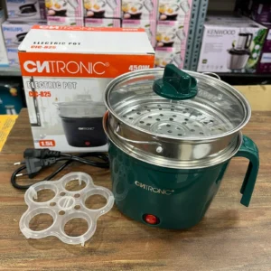 1.5Litre 450W Electric Pot with Egg Boiler Option (Premium Quality)