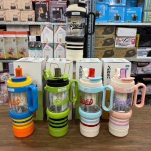 1000ML Fearless Vacuum Steel + Plastic Water Cup