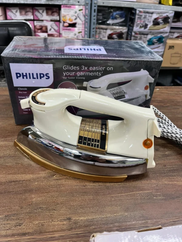 1000W Heavy Weight Non-Stick Soleplate Iron