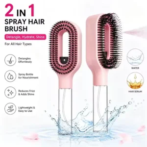 2in1 Hair Spray Comb Brush