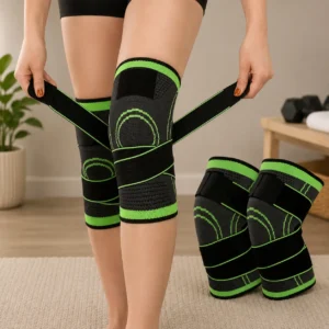 Knee Support Band for Pressure Weaving with 3D