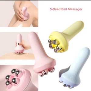 5 Bead Manual Roller Body Massager
