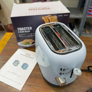 700W 2 Slice Retro Electric Toaster Maker