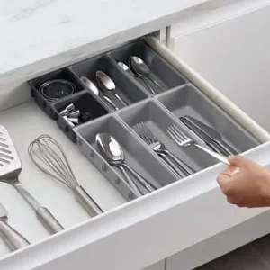 7pcs Kitchen Cutlery Drawer Organizer