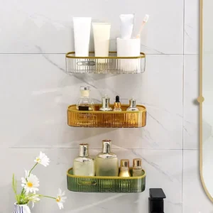 Acrylic Bathroom & Multipurpose Shelf