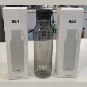 Acrylic Water Bottle with Carry Strap - 750ml