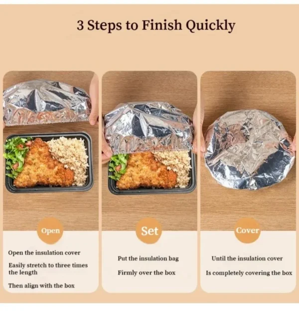 Aluminium Food Cover (Pack of 10)