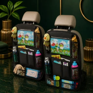 Car Backseat Organizer with Tablet Holder