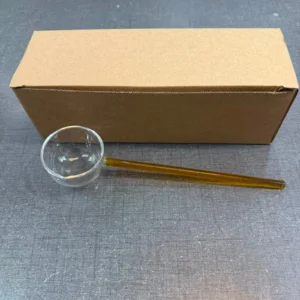 Crystal Clear Glass Stirring Spoon – Heat Resistant