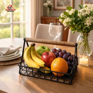 Fruit Basket Wood – Single Layer