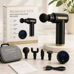 Hand Gripper Heavy Gun Massager