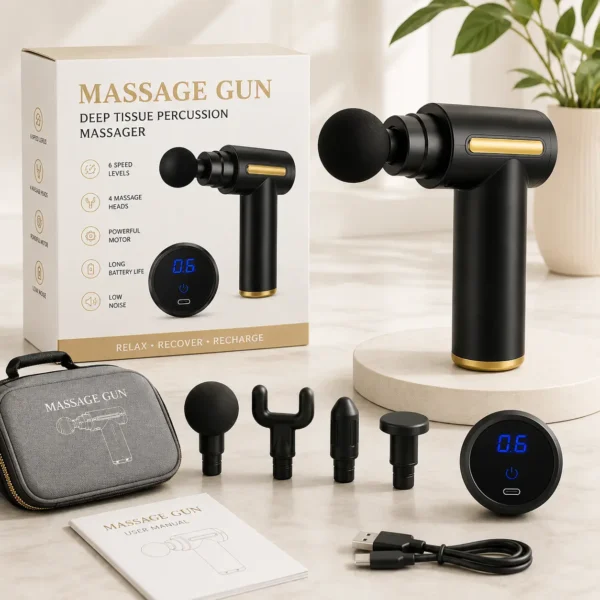 Hand Gripper Heavy Gun Massager