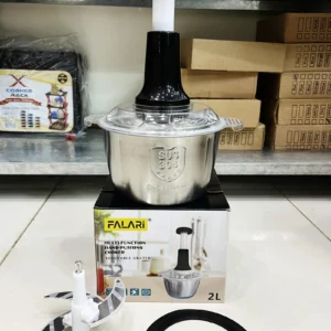 HAND PUSHING CHOPPER STAINLESS STEEL BODY (2Liter) (4 Blade)