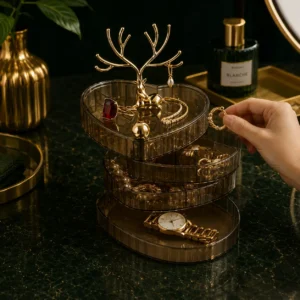 Heart Shaped Jewellery Organiser