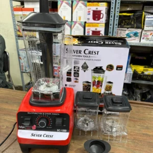 Heavy Duty 3 in 1 Commercial Juicer Blender for Fresh Fruits with unbreakable plastic