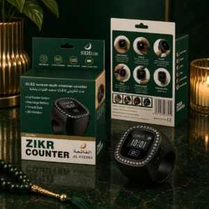 Automatic LED Zikr Ring