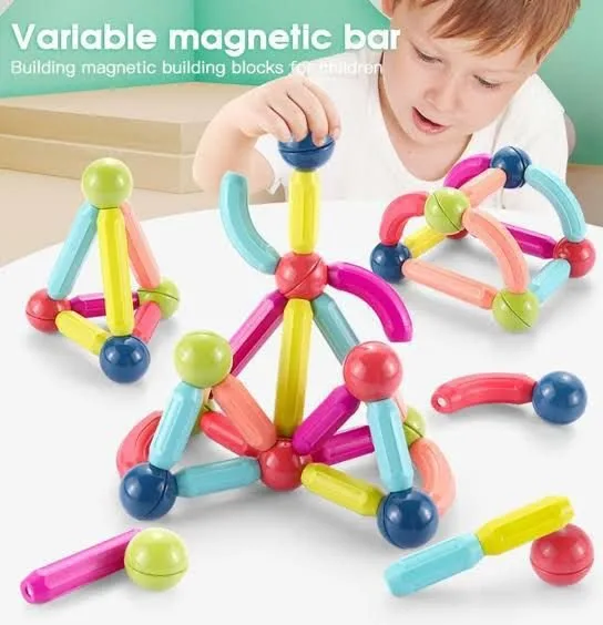 Magnetic Bar Blocks 42pcs