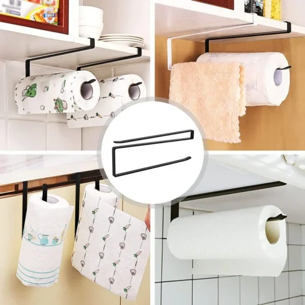 Metal Tissue Holder for Kitchen Cabinets