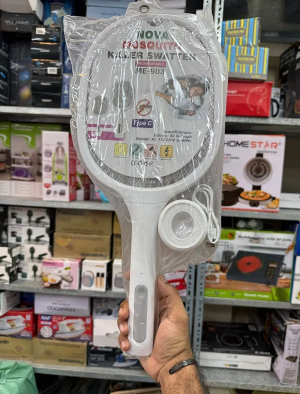 Mosquito Racket with Stand