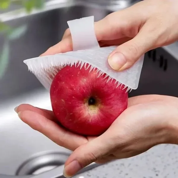Pack of 2 Silicon Fruit & Vegetable Cleaning Brush