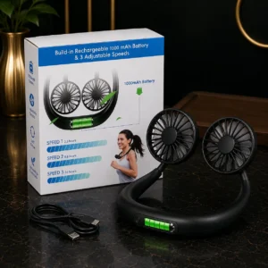 Portable Hanging Neck Fan