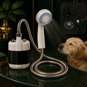 Portable Rechargeable Camping Shower for Outdoor