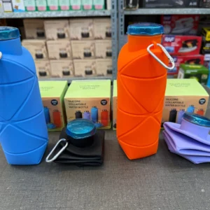 Silicone Foldable Bottle with Box (Random Color)