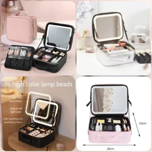 Smart Led Cosmetic Makeup Organizer