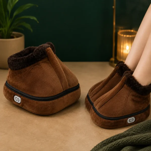 Velvet Electric Foot Warmer with Massager