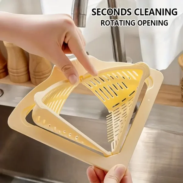 Magnetic Corner Sink Drain Basket (Random Colours)
